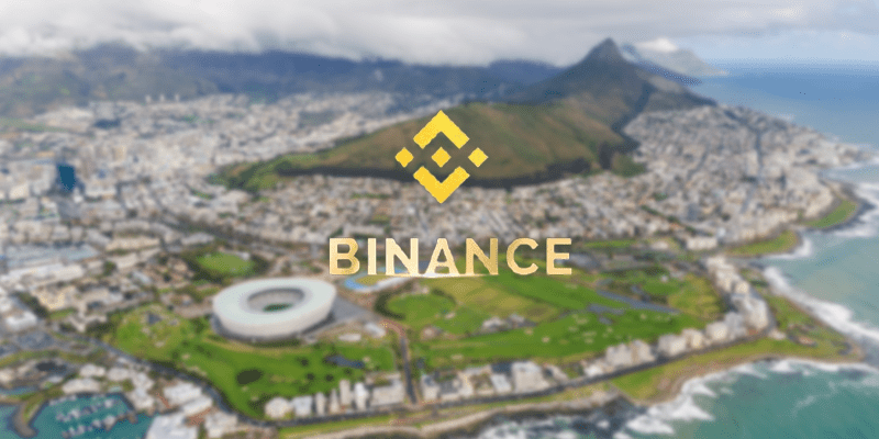 Binance cessa serviços de derivados de criptomoedas na África do Sul