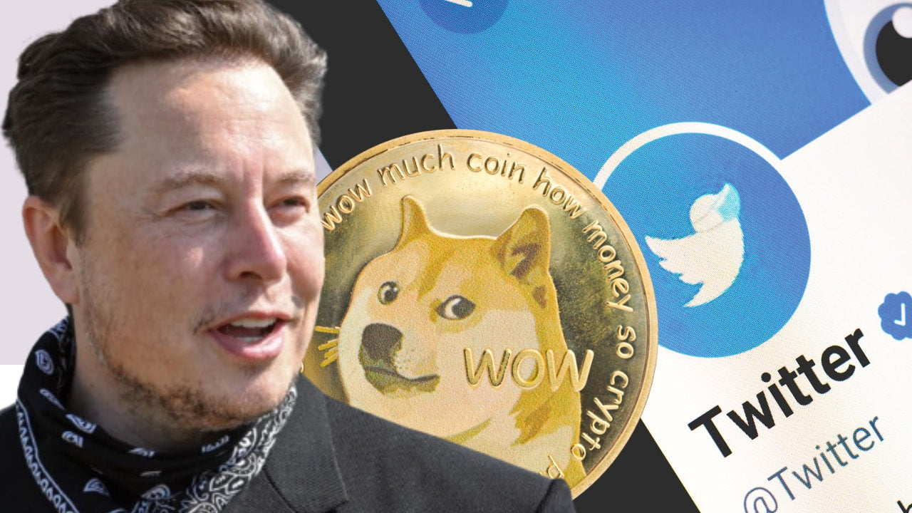 Rumores de acordo entre Elon Musk e Twitter para aquisição da plataforma pelo CEO da Tesla fazem Dogecoin subir 15%