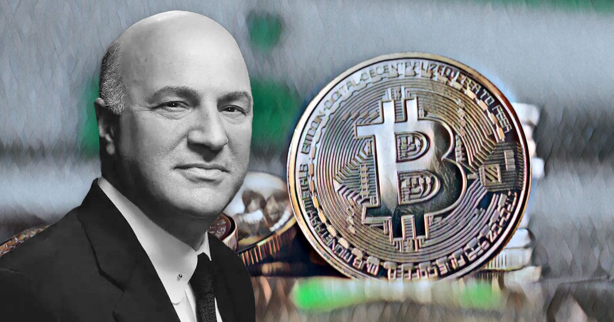 Foto: Reprodução/CryptoSlate – Kevin O'Leary, empresário canadense e apresentador da TV americana, revelou quantas criptomoedas tem e não crê que bitcoin chegará a zero