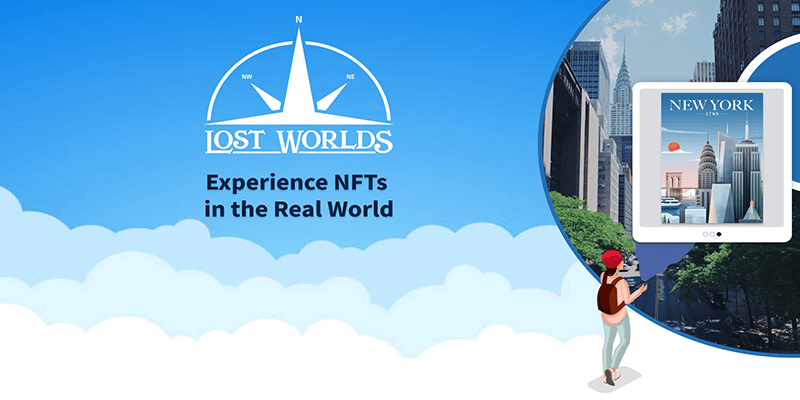 O que é Lost Worlds coin (LOST) token, cunhar NFTs por geolocalização?