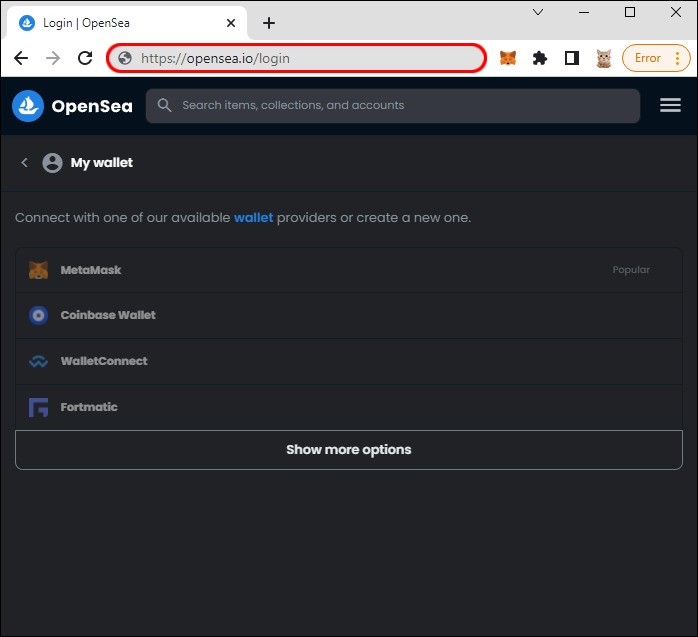 OpenSea MetaMask: como conectar a Wallet MetaMask com OpenSea