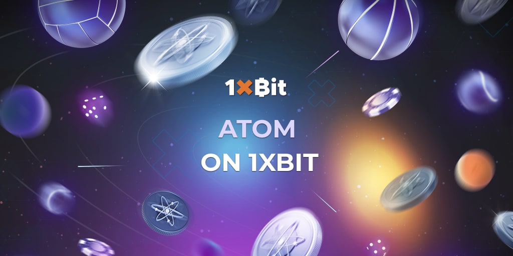 1xBit e COSMOS Apostas de criptomoedas inovadoras