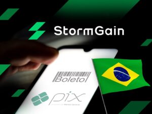 Métodos de pagamento brasileiros altamente populares Pix e Boleto agora estão disponíveis na StormGain!