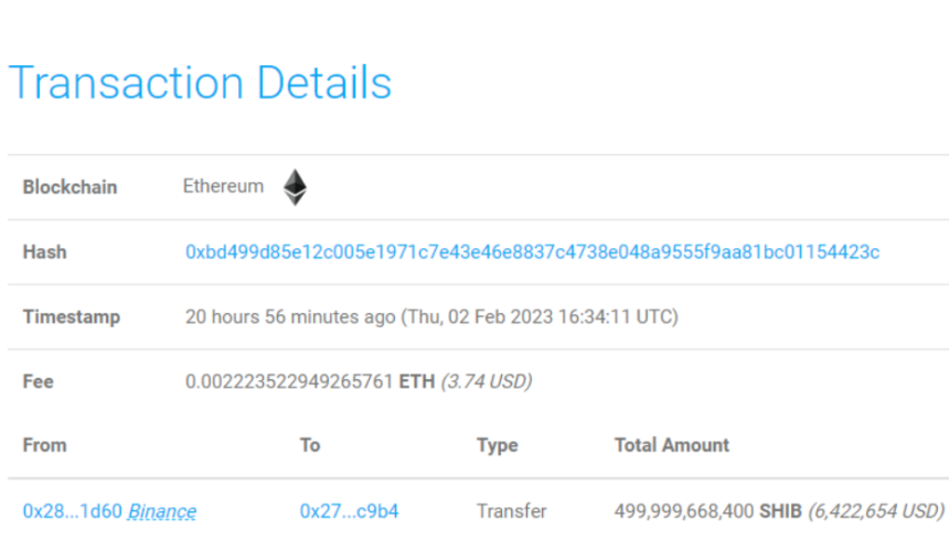 Shiba Inu Whale retira $ 60 milhões em SHIB da Binance, otimista?