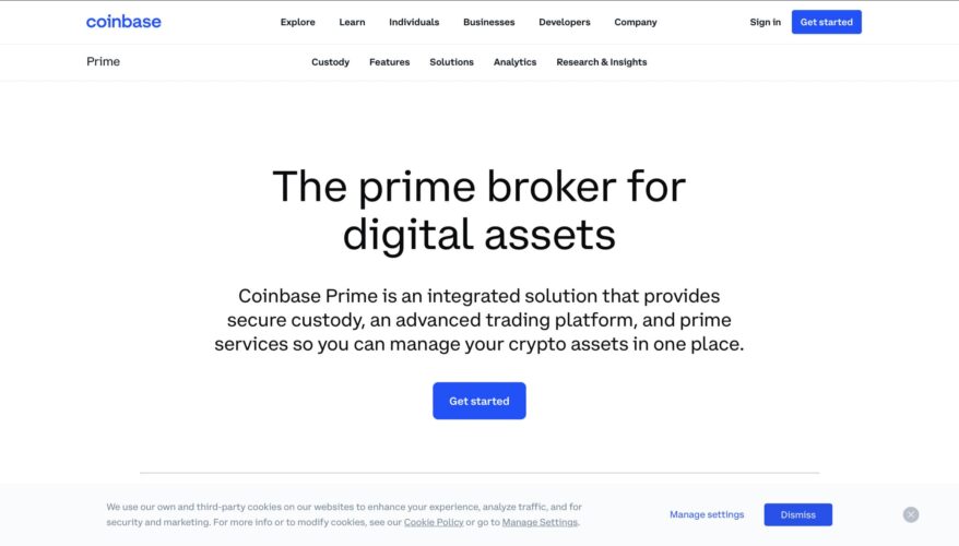 Coinbase Prime