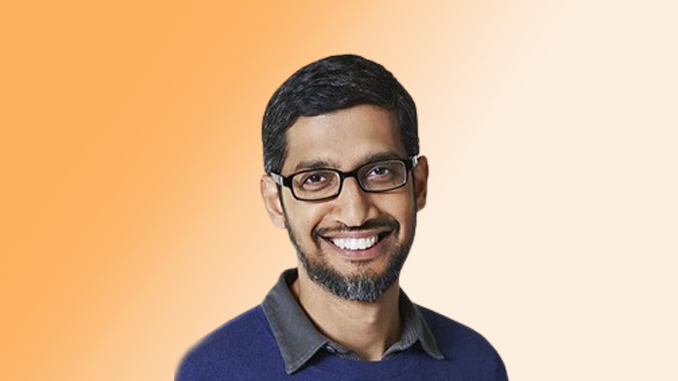 Quem é Sundar Pichai? CEO da Google e da Alphabet