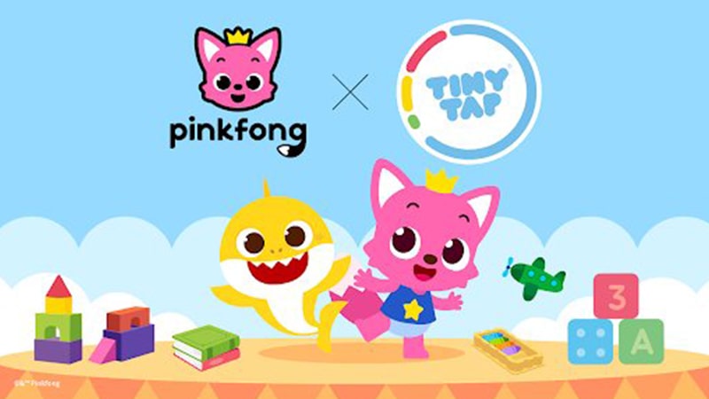 Parceria Inovadora: Pinkfong e TinyTap Unem Forças pela Educação Infantil Digital
