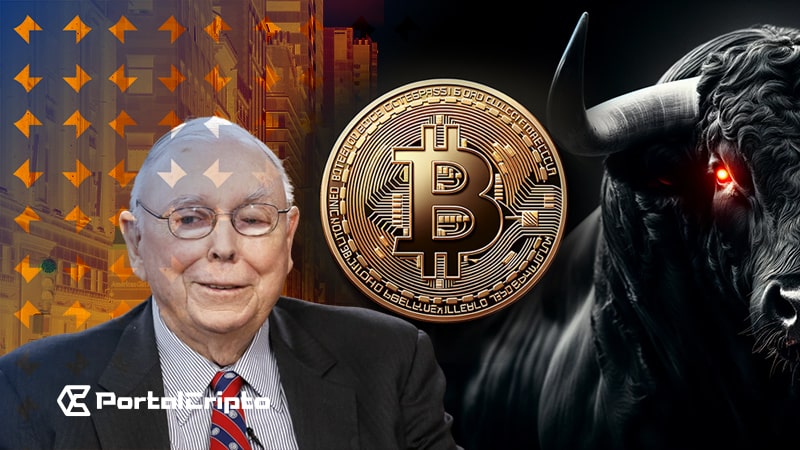 Charlie Munger e a Alta do Bitcoin: Investidor Manifesta Preocupação com Alta do BTC