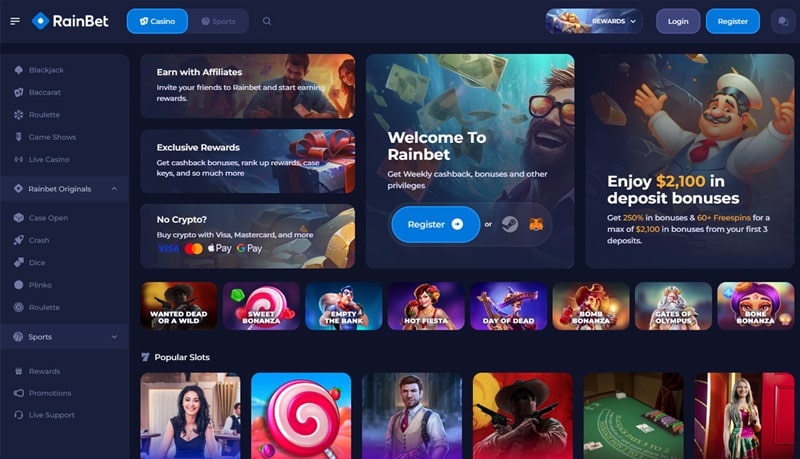 RainBet Casino: um guia completo para jogadores iniciantes e experientes