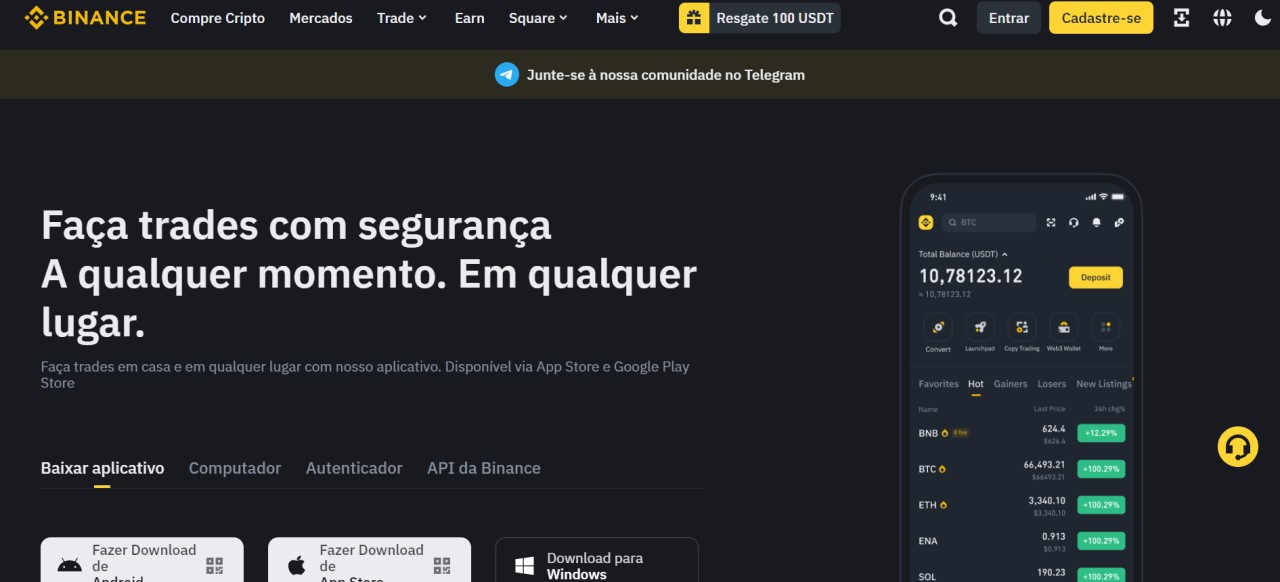 Binance app