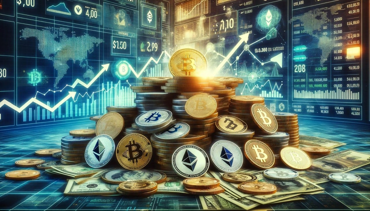 Previsão Total do Valor de Mercado de Criptomoedas