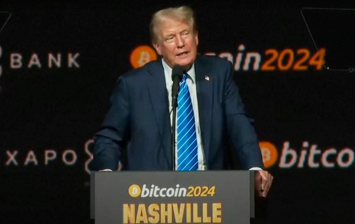 Donald Trump Bitcoin Conference 2024 em NASHVILLE