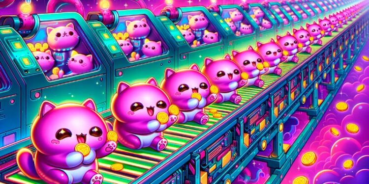 Memecoin com tema de cachorro desequilibrado de Solana perturba o mercado, POPCAT e MEW ficam para trás
