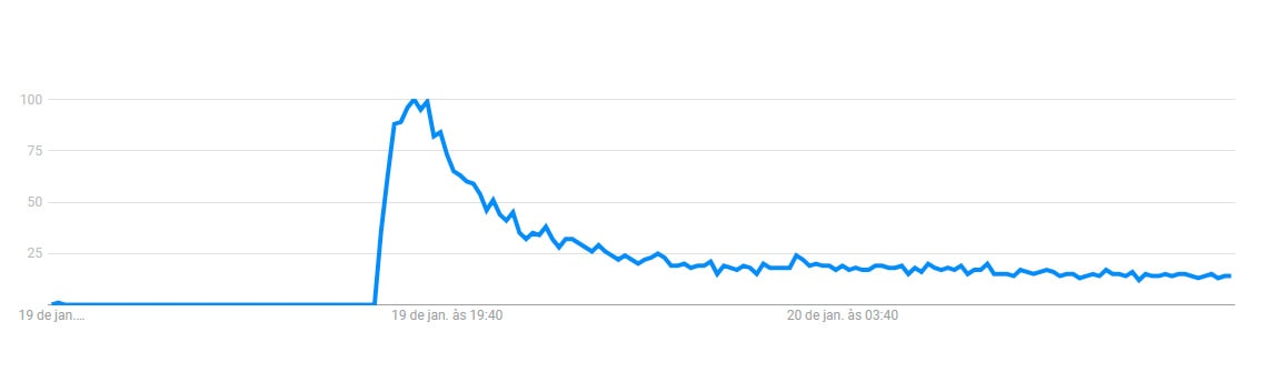 Crescimento Recorde em Pesquisas de Criptomoedas no Google Durante a Transição Presidencial nos EUA