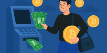 Como sacar criptomoedas em real