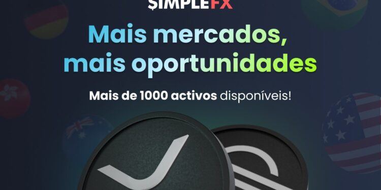 Mais de 1000 ativos de negociação – SimpleFX amplia sua oferta!
