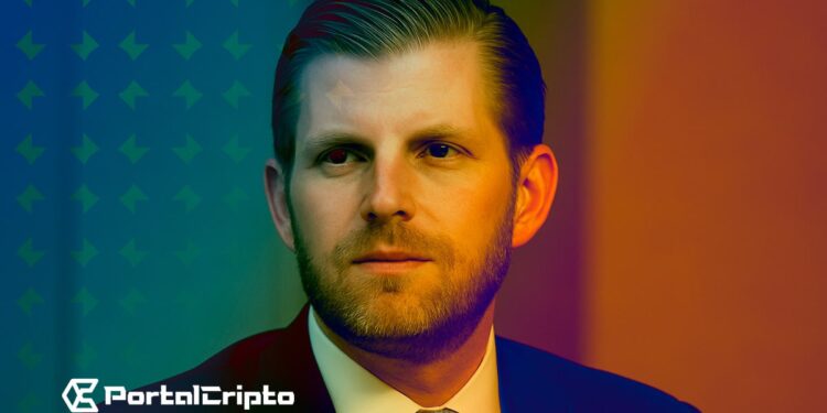 Eric Trump anuncia uso da stablecoin USD1 em investimento bilionário da MGX na Binance