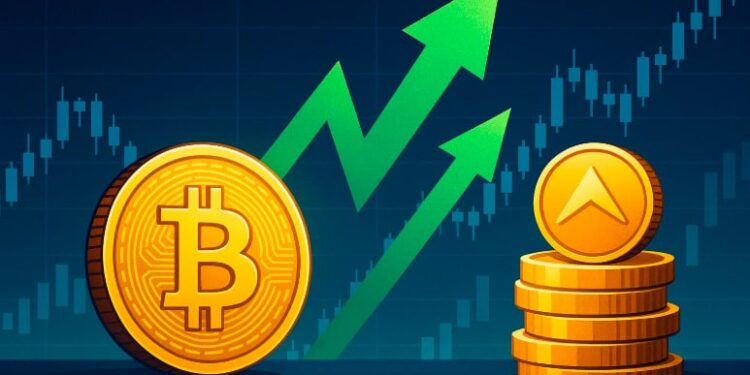 Bitcoin retoma US$ 112 mil e mira US$ 117K — mas uma altcoin pode superar essa alta