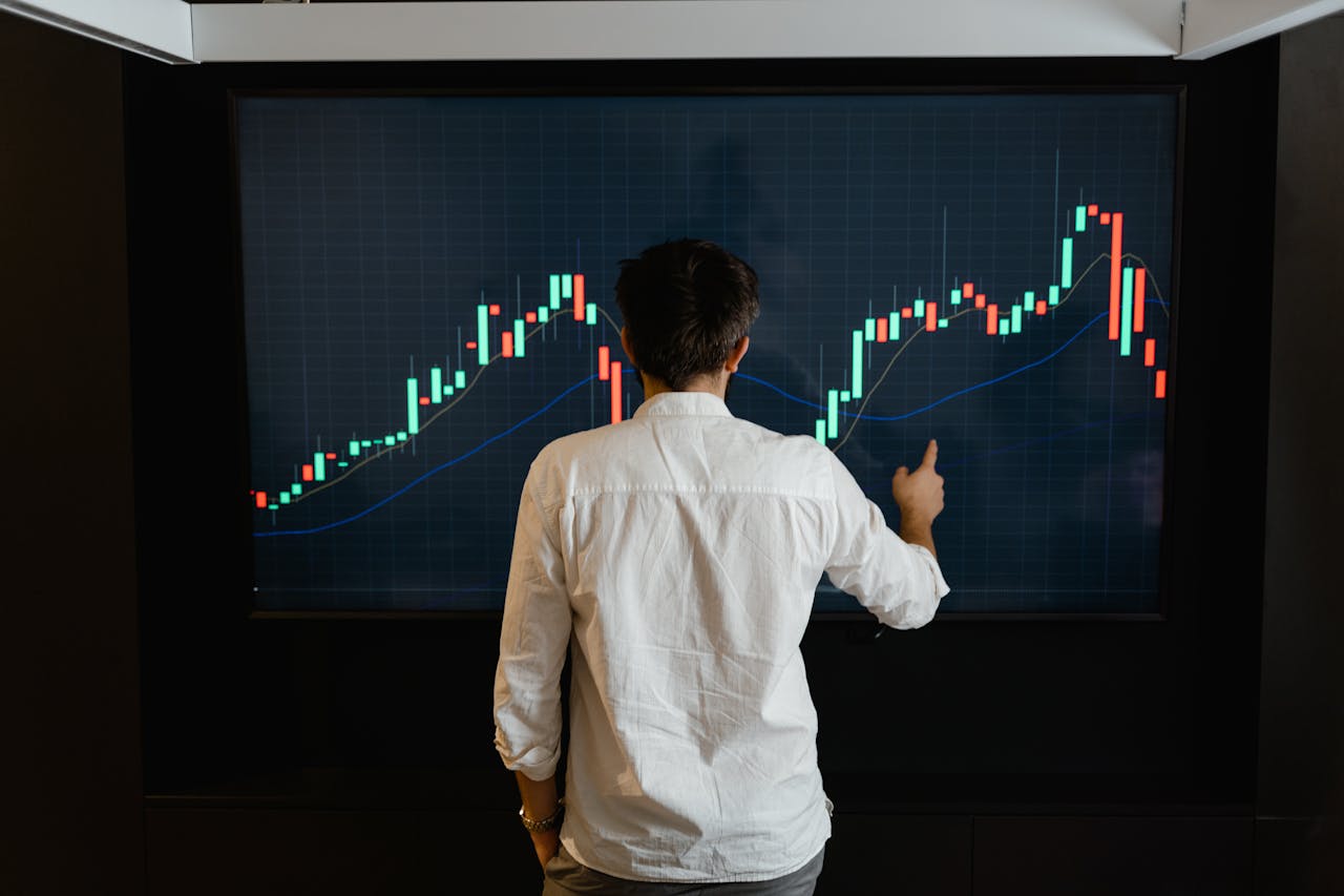 Oscilação do mercado de ações e volatilidade cripto