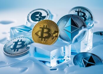Criptomoedas congeladas