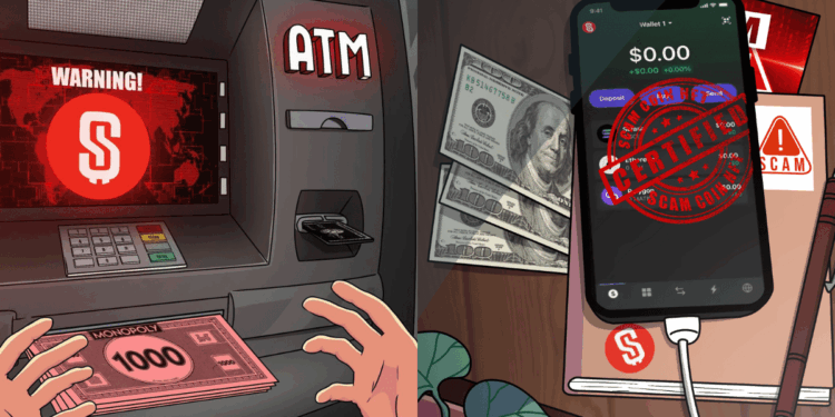 Scamcoin prova que admitir que você é um SCAM pode ser a coisa mais honesta no mundo das criptomoedas