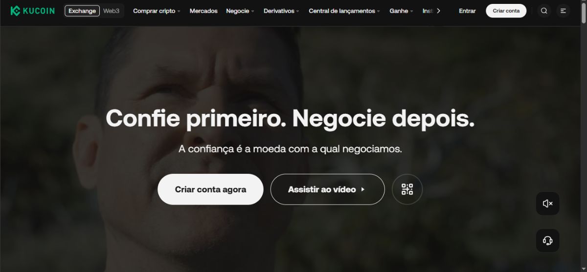 KuCoin - Melhores corretoras P2P de criptomoedas no Brasil