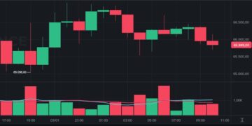 XRP e BNB disputam 4º lugar enquanto Bitcoin hoje segura US$ 65 mil